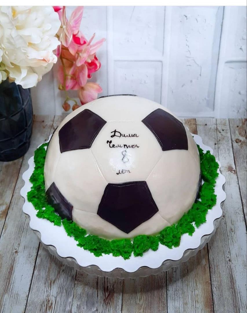 Торт "Футбольный мяч"