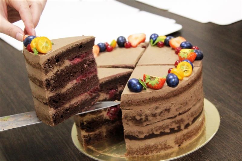 Шоколадный торт 170 ккал на 100гр