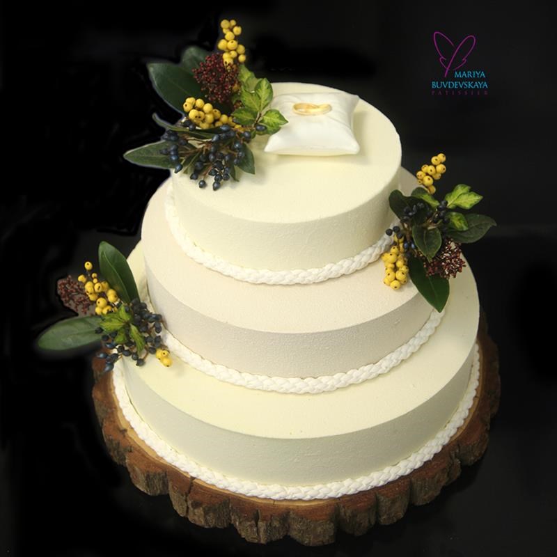 Свадебный торт "Лесной"