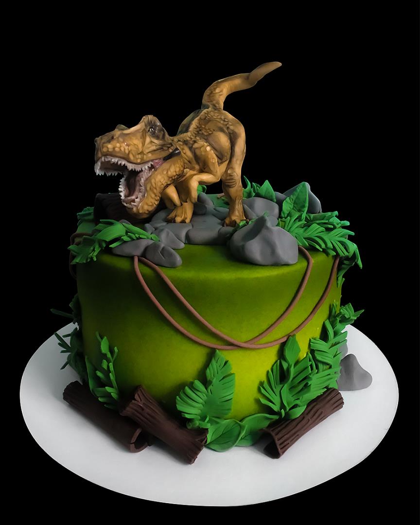 Торт с Т-rex
