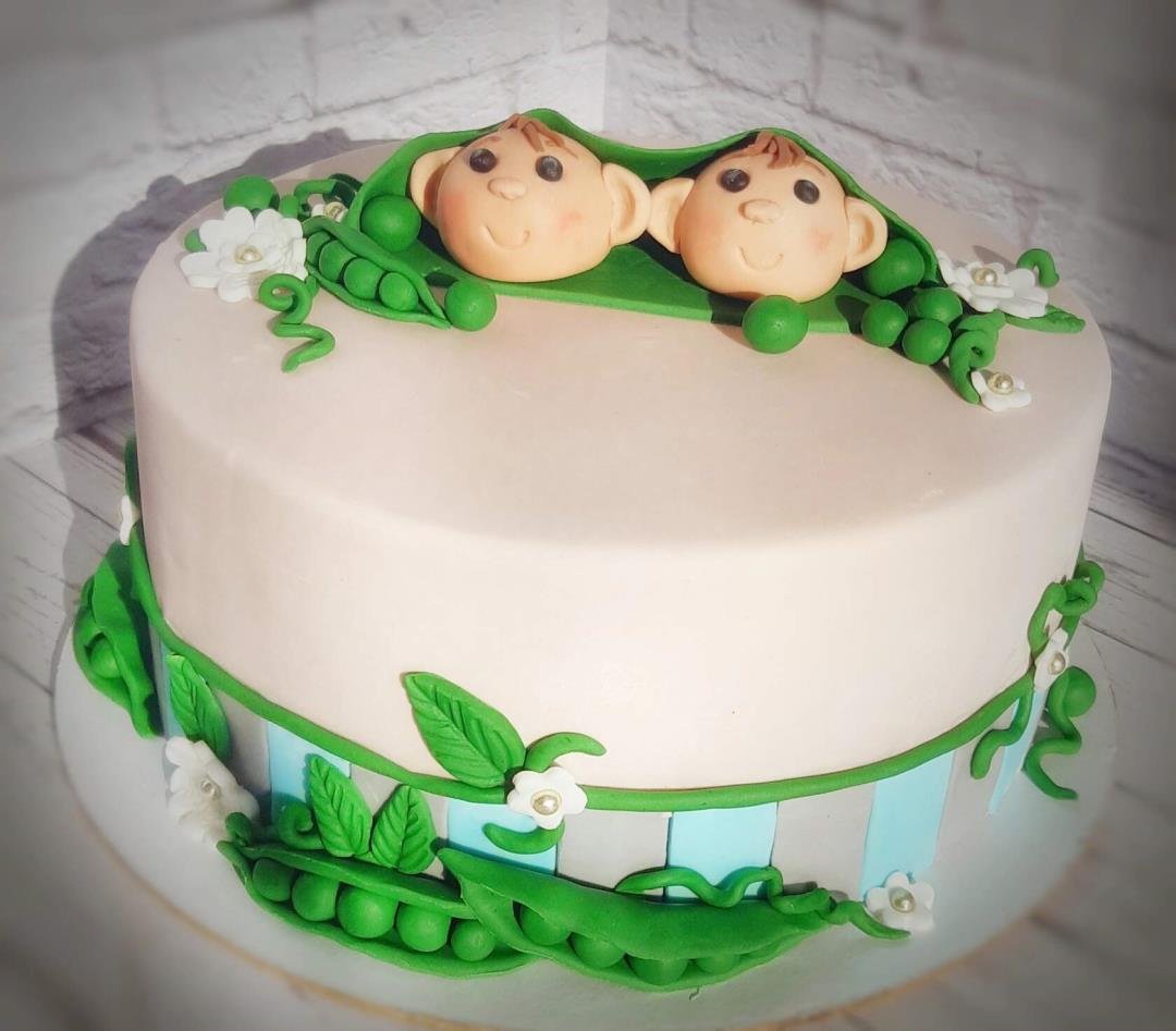 Торт для близнецов